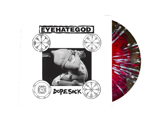 EyeHateGod - Dopesick Red, White & Black Splatter Vinyl Record LP