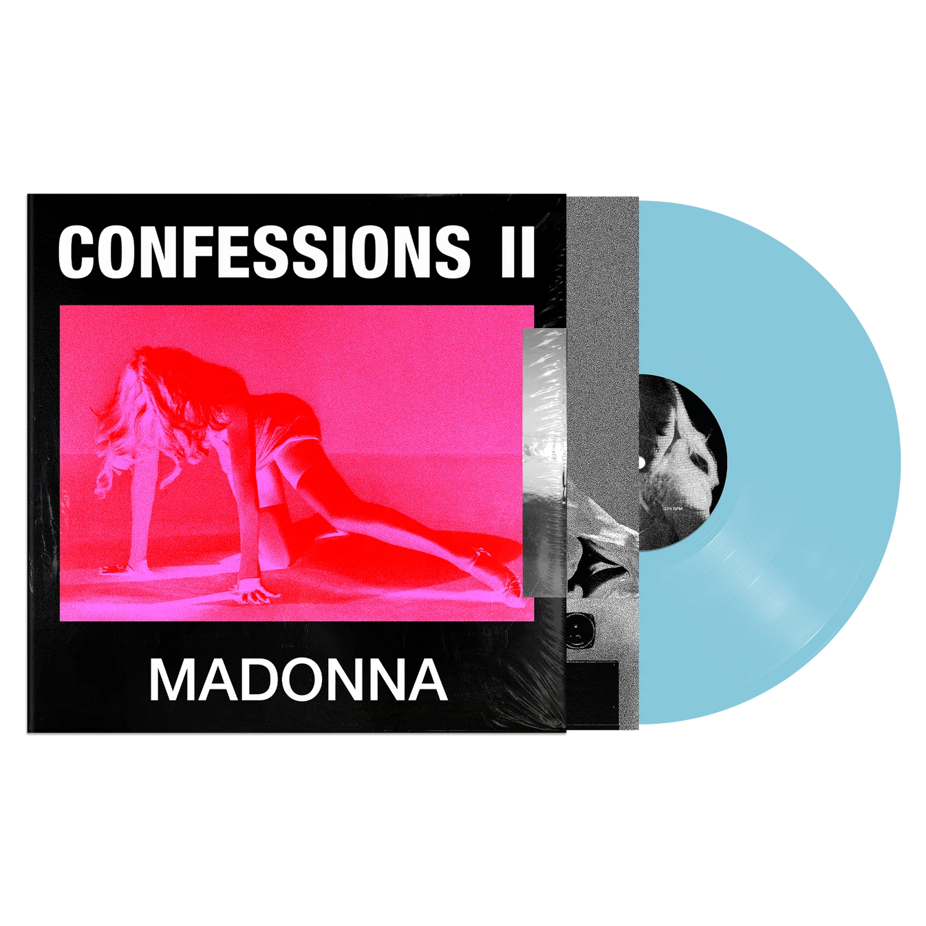 Madonna - Confessions II "TikTok Blue" Vinyl Record LP