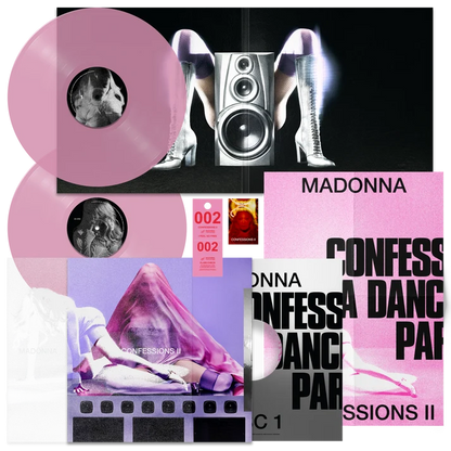 Madonna - Confessions II Deluxe Premium Packaging Pink Vinyl Record 2LP