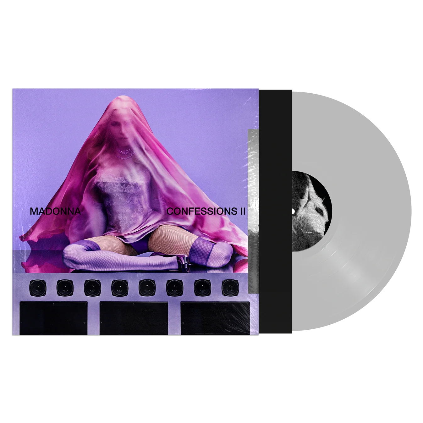 Madonna - Confessions II Deluxe Clear Vinyl Record 2LP