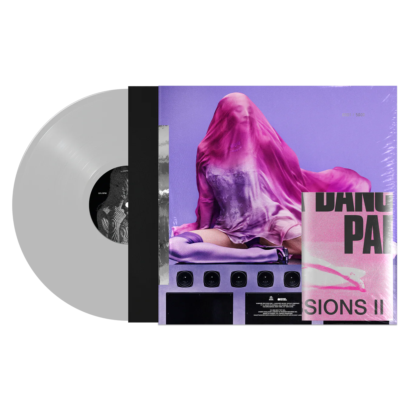 Madonna - Confessions II Deluxe Clear Vinyl Record 2LP