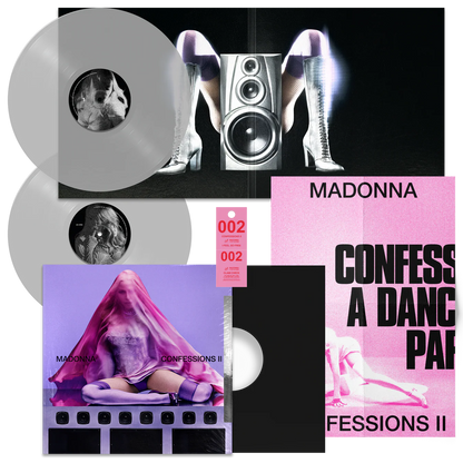 Madonna - Confessions II Deluxe Clear Vinyl Record 2LP