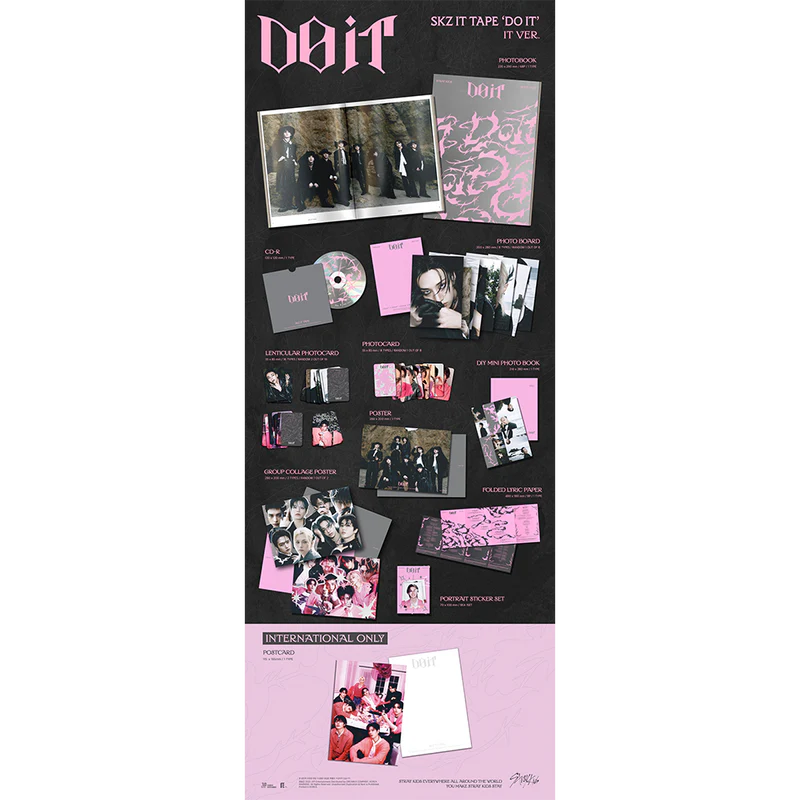 SIGNED Stray Kids - Do It Version CD