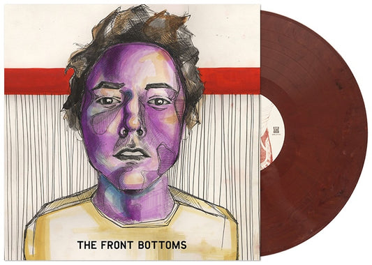 SIGNED The Front Bottoms - The Front Bottoms Self Titled Ecomix Recycled Vinyl Record LP