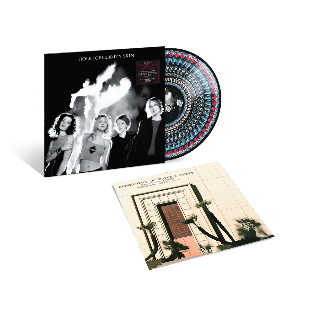 Hole  - Celebrity Skin Limited Edition Zoetrope Vinyl Record LP