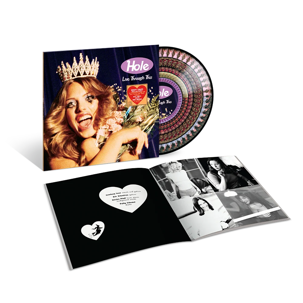 Hole  - Live Through This Limited Edition Zoetrope Vinyl Record LP