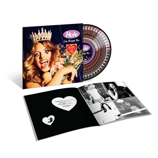 Hole  - Live Through This Limited Edition Zoetrope Vinyl Record LP