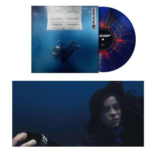 Billie Eilish - HIT ME HARD AND SOFT (Anniversary Edition) "Blue/Orange Splatter" Vinyl Record LP