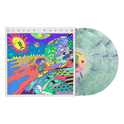 Isaiah Rashad - It's Been Awful Swirl Vinyl Record 2LP