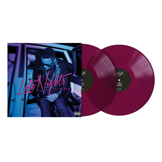Jeremih - Late Nights: The Album Maroon Vinyl Record 2LP