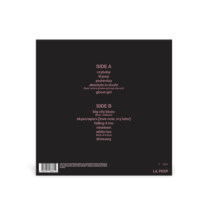 Lil Peep - Crybaby 10 Year Anniversary Edition Zoetrope Vinyl Record 2LP