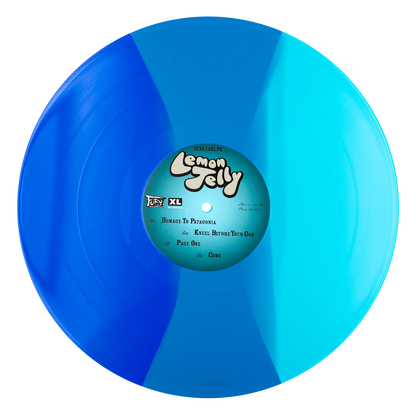 Lemon Jelly - Lemonjelly.ky Red & Blue Tricolor Vinyl Record 2LP