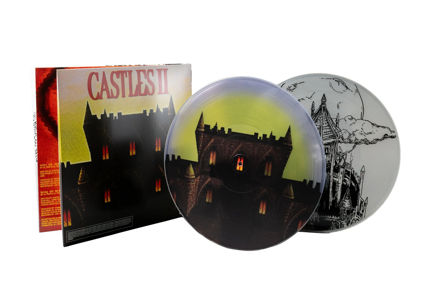 Lil Peep x Lil Tracy - Castles I & II 10 Year Anniversary Picture Disc Vinyl Record 2LP