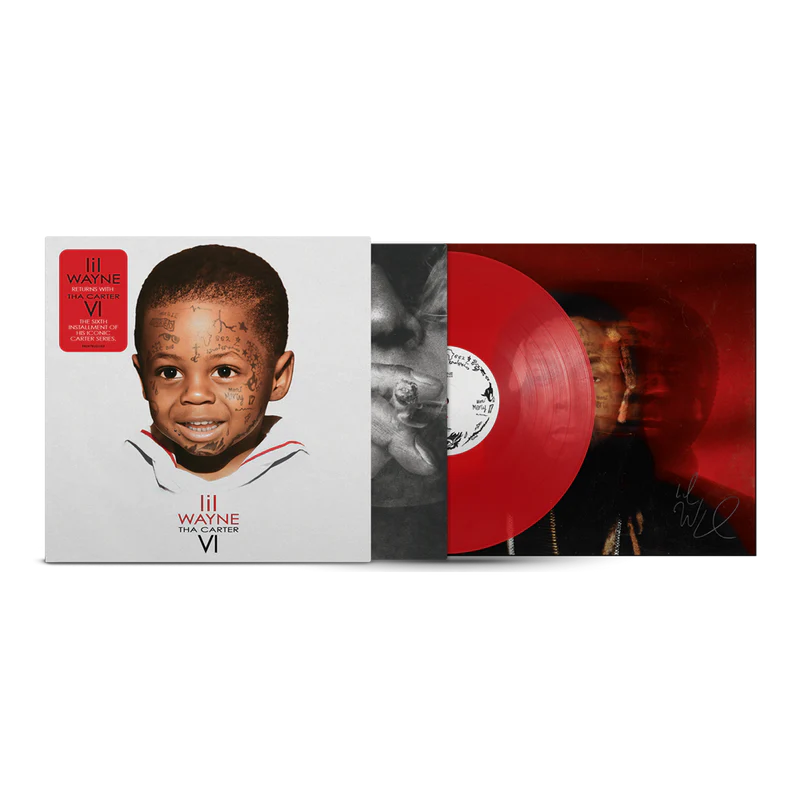 SIGNED Lil Wayne - Tha Carter VI Red Vinyl Record LP