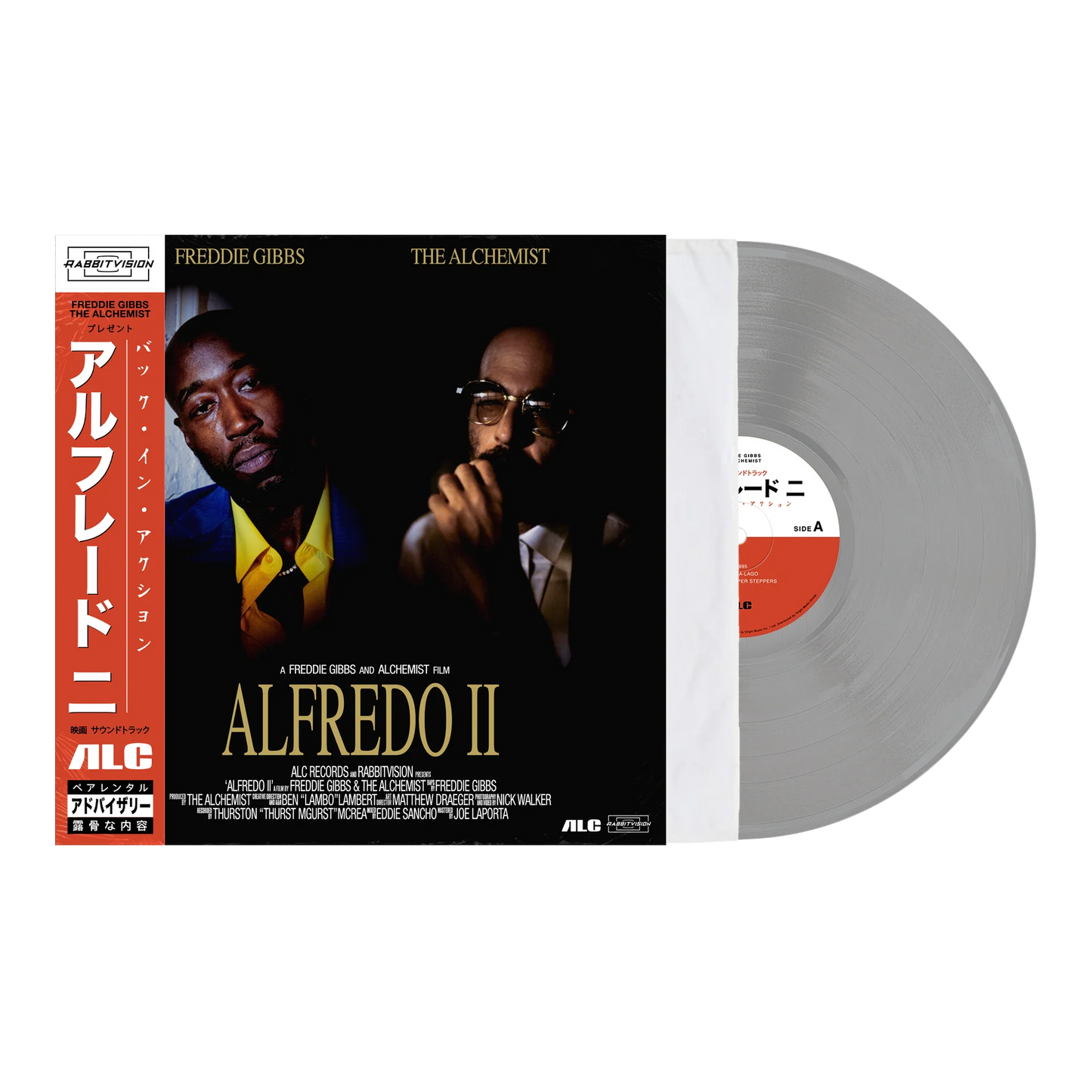 Freddie Gibbs & Alchemist - Alfredo II Laser Disc OBI Strip Vinyl Record LP