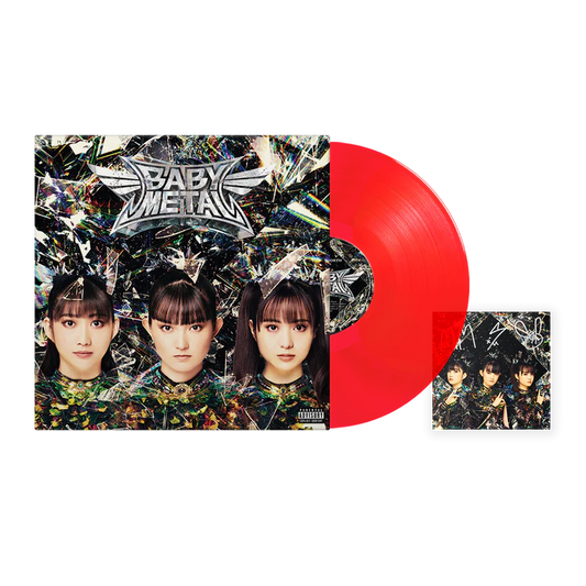 SIGNED Babymetal - Metal Forth Red Vinyl Record LP