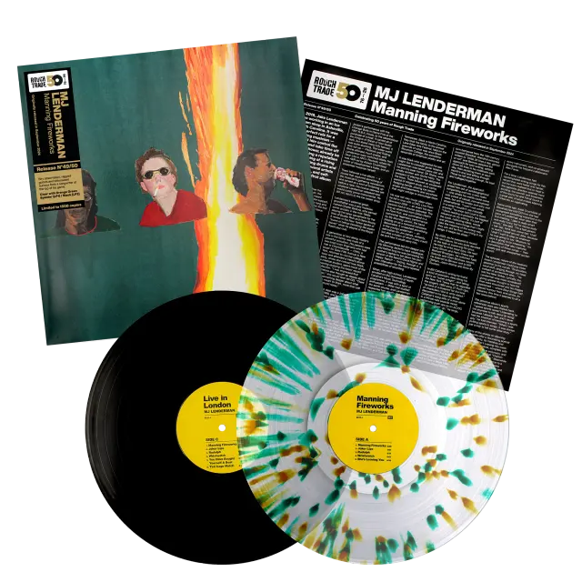 MJ Lenderman - Manning Fireworks Green & Yellow Vinyl Record 2LP