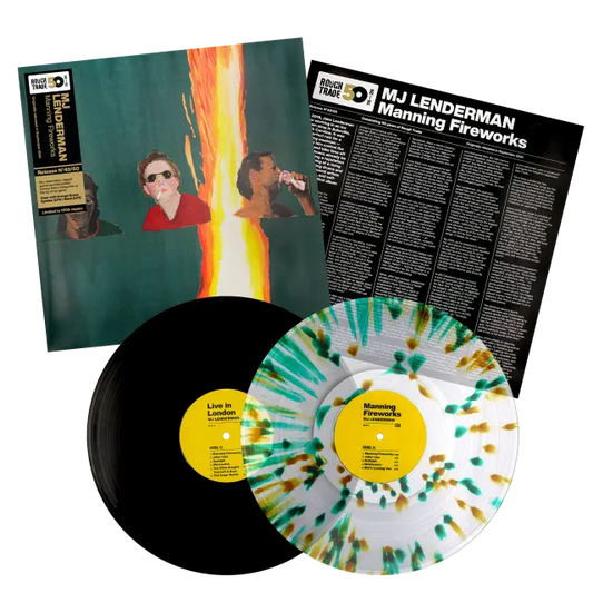 MJ Lenderman - Manning Fireworks Green & Yellow Vinyl Record 2LP