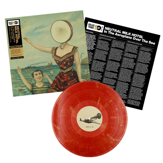 Neutral Milk Hotel - In The Aeroplane Over The Sea Copper Ruby Shimmer Vinyl Record LP