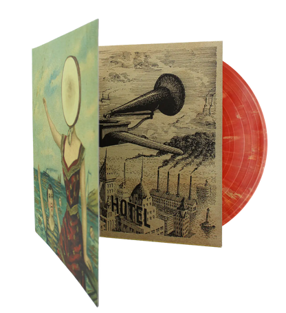 Neutral Milk Hotel - In The Aeroplane Over The Sea Copper Ruby Shimmer Vinyl Record LP