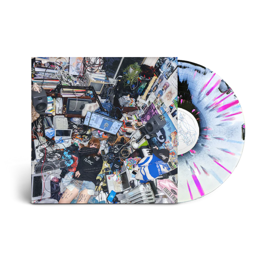 Ninajirachi - I Love My Computer Black, Grey & Pink Splatter Vinyl Record LP