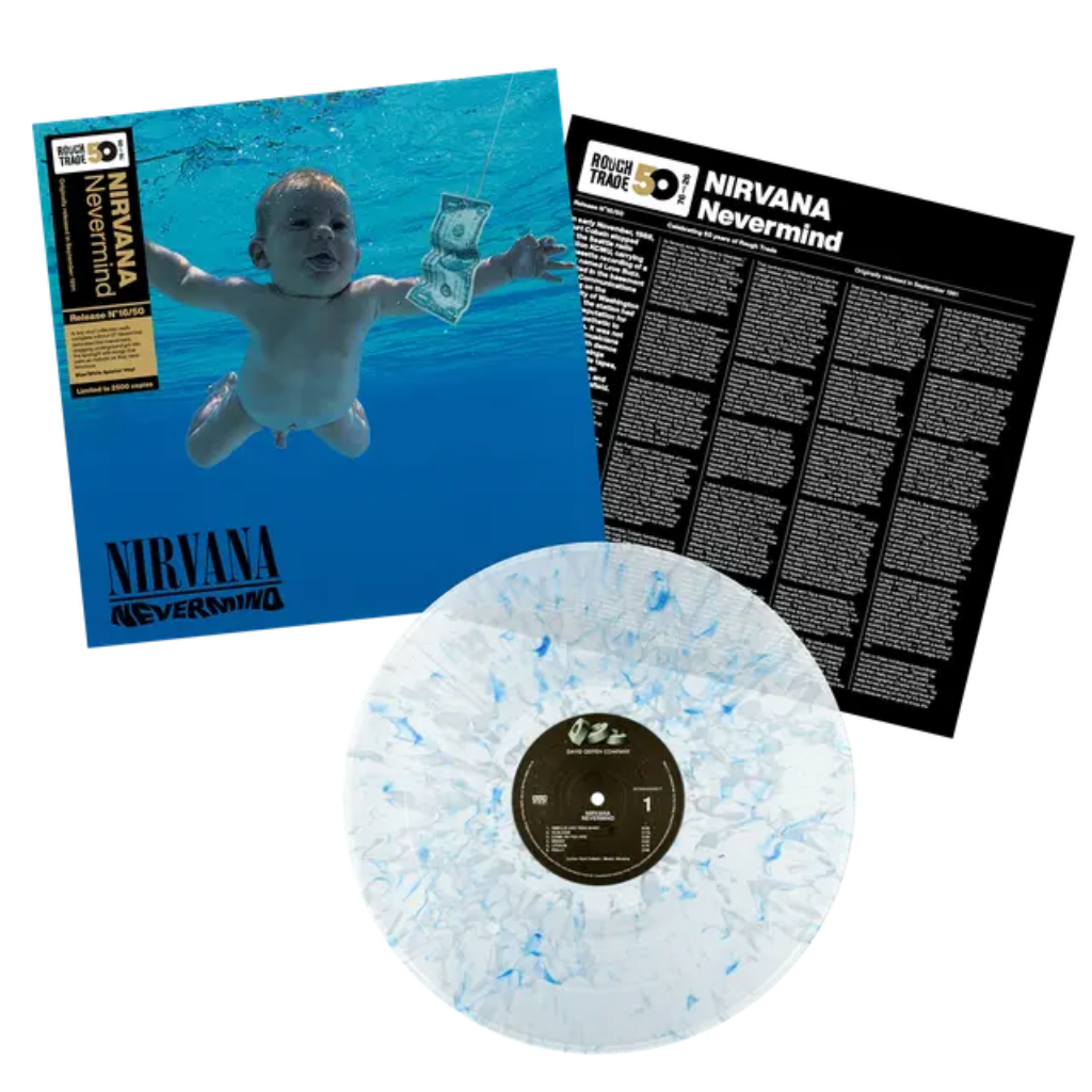 Nirvana - Nevermind Rough Trade 50th Anniversary Vinyl Record LP Limited to 2500