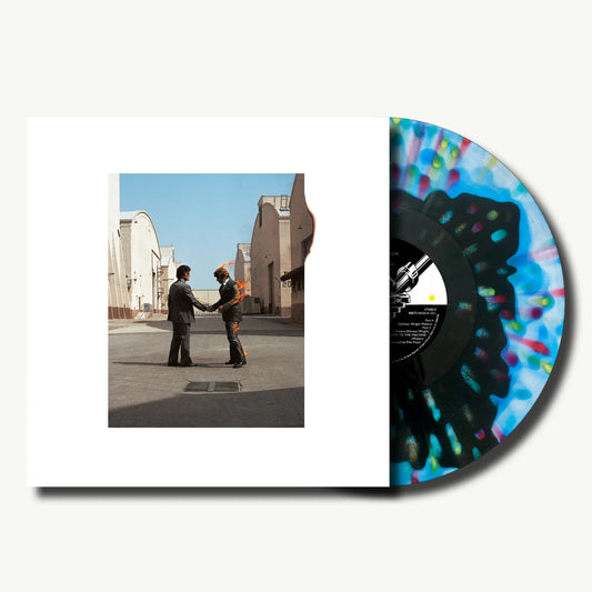 Pink Floyd - Wish You Were Here Quadratic Coral Splatter Vinyl Record LP