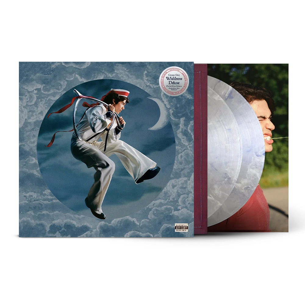 Conan Gray - Wishbone Deluxe Moths Silver Edition Vinyl Record 2LP