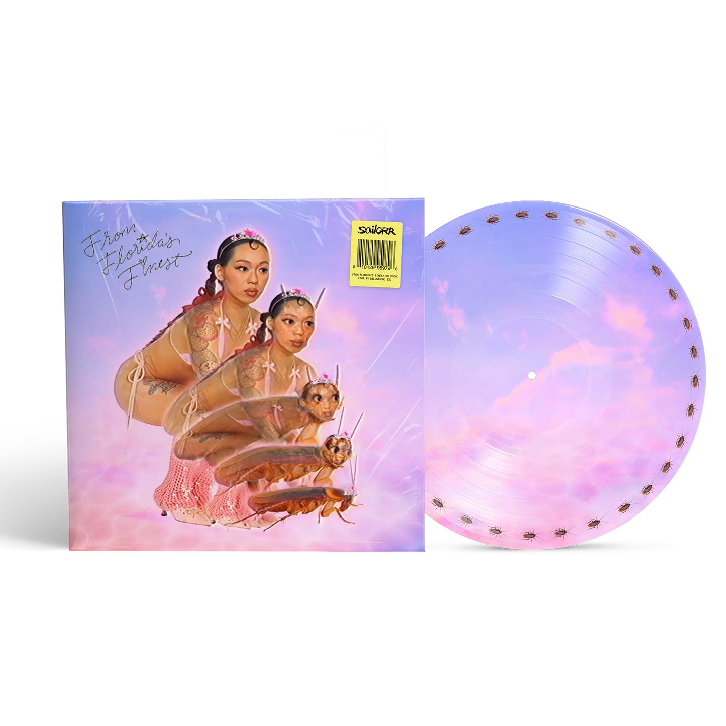 SAILORR - From Florida’s Finest Delu/xxx Zoetrope Picture Disc Vinyl Record LP