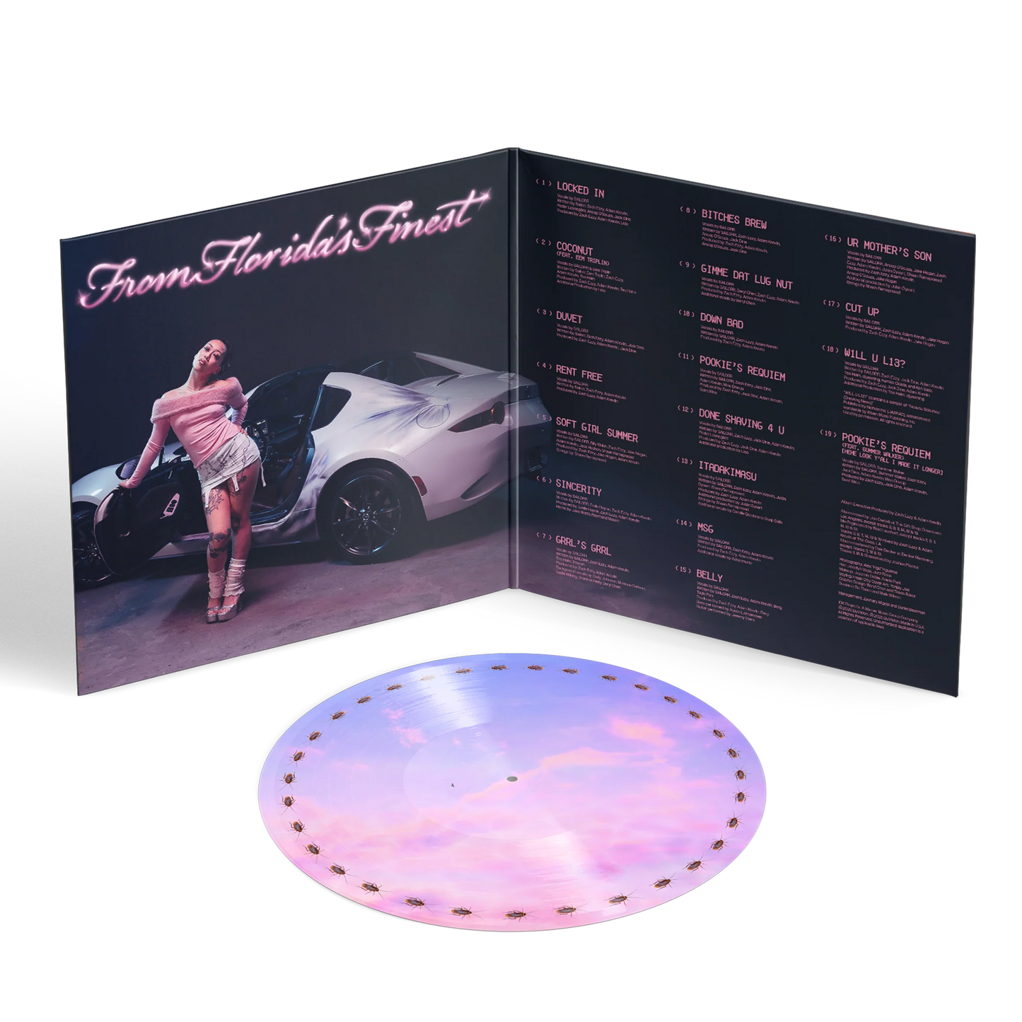 SAILORR - From Florida’s Finest Delu/xxx Zoetrope Picture Disc Vinyl Record LP