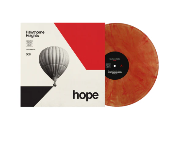 SIGNED Hawthorne Heights - Hope Dayton Smog Vinyl Record LP