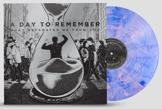 A Day To Remember - What Separates Me From You /500 Blue&Pink Colored Vinyl Record LP