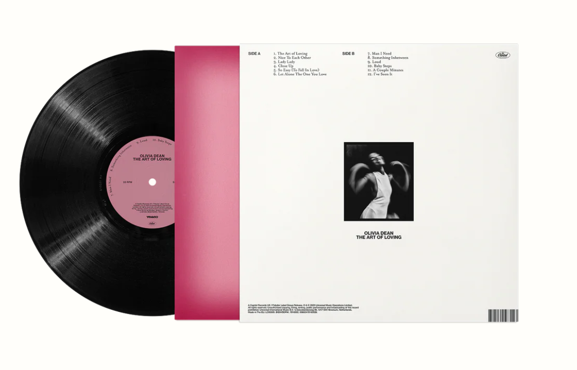 Olivia Dean - The Art Of Loving Signed Vinyl Record LP