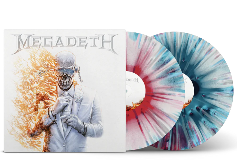 Megadeth - Megadeth Hot Sea Tri-Color Vinyl Record 2LP