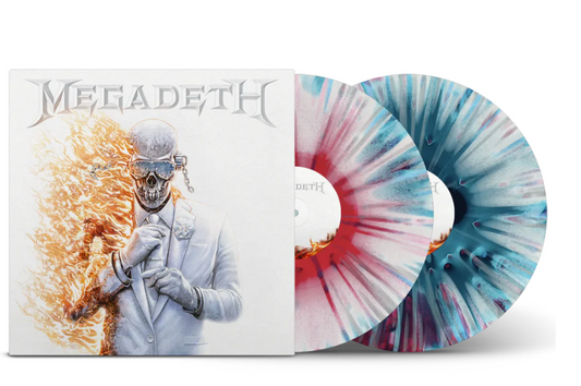 Megadeth - Megadeth Hot Sea Tri-Color Vinyl Record 2LP