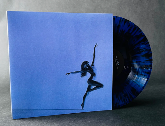 Whirr - Raw Blue "Cobalt Black Splatter" Vinyl Record 2LP