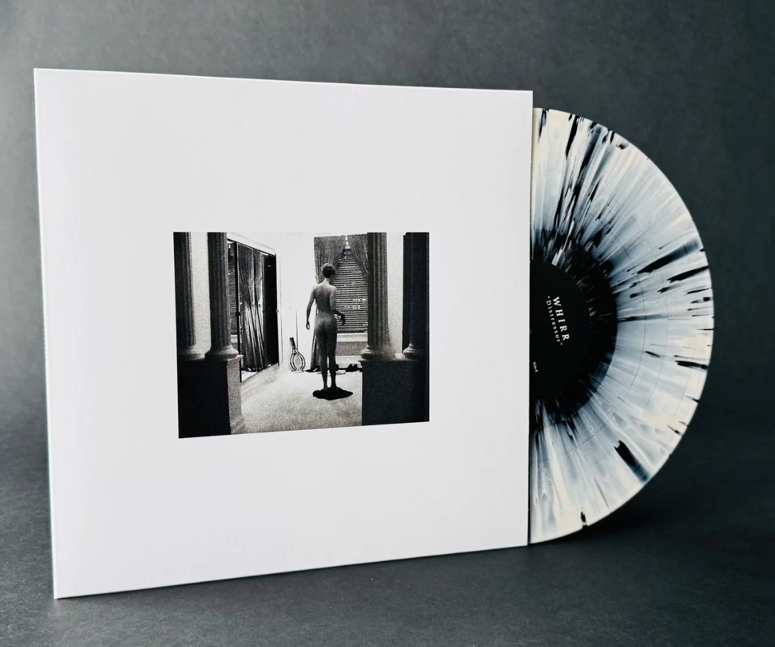 Whirr - Distressor Bone & Black Splatter Vinyl Record EP