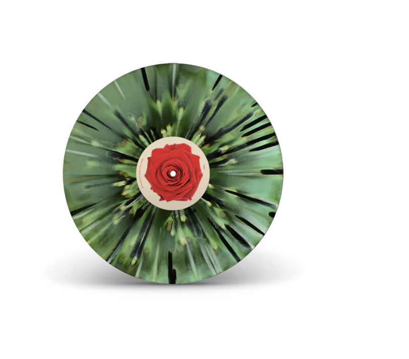 Pierce The Veil - A Flair For the Dramatic Swamp, Olive, Opaque Green Tri-Coloured Vinyl Record LP