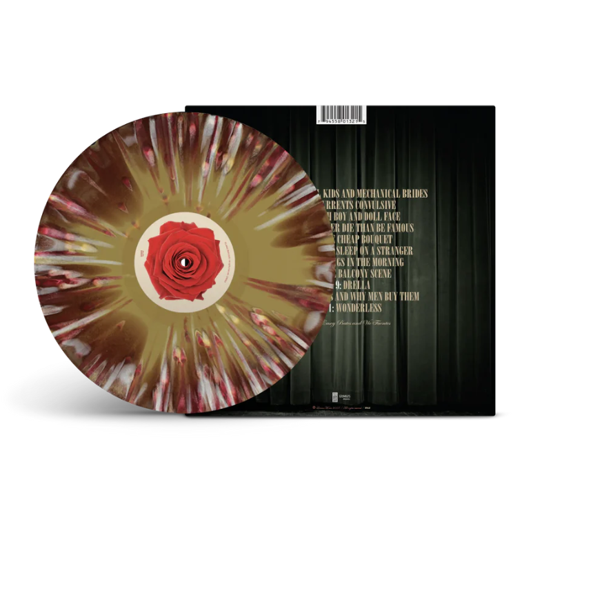 Pierce The Veil - A Flair For The Dramatic Gold, Brown & Bone Tri-Coloured Vinyl Record LP