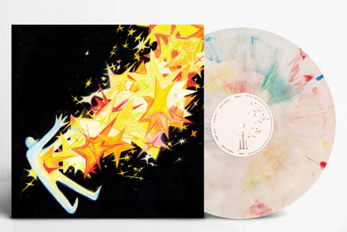 SIGNED Flipturn - Burnout Days Cover Opaque Crayons Vinyl Record LP