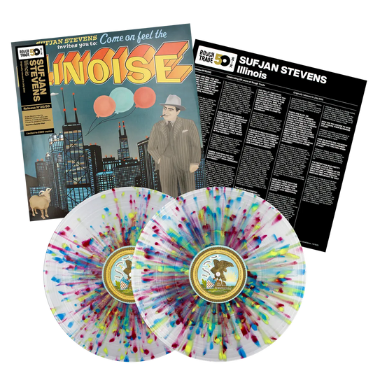 Sufjan Stevens - Illinois "Superhero Splatter" Vinyl Record 2LP