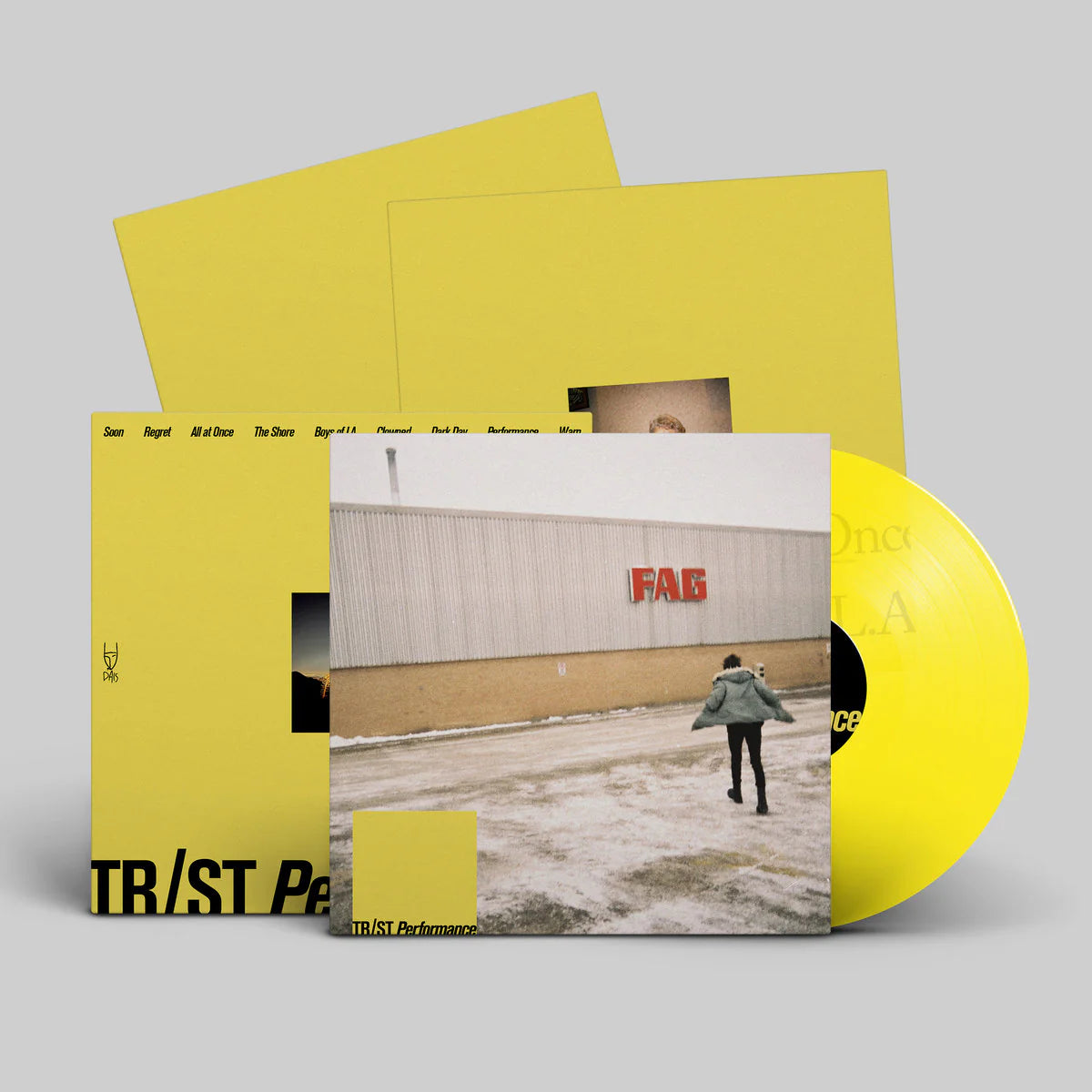 SIGNED TR/ST* - Performance Yellow Clear Vinyl Record LP