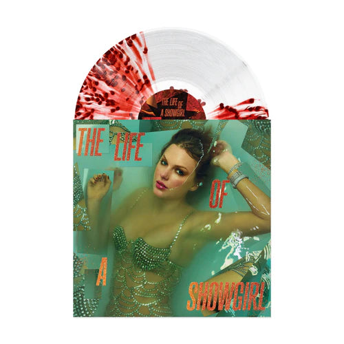 Taylor Swift - The Life Of A Showgirl Honestly Wild Transparent Vinyl Record LP