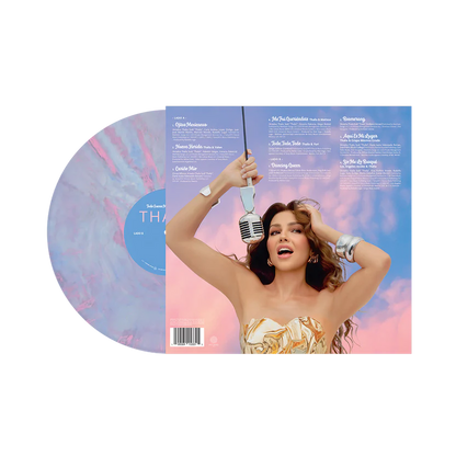 SIGNED Thalía - Todo Suena Mejor En Cumbia Mystery Color Vinyl Record LP