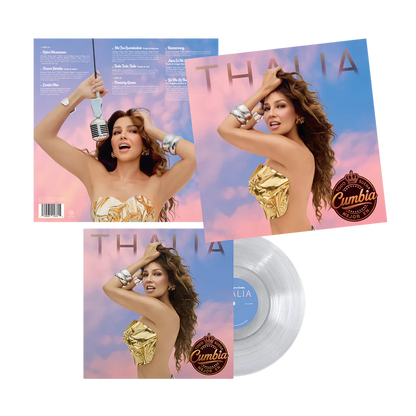 SIGNED Thalía - Todo Suena Mejor En Cumbia Mystery Color Vinyl Record LP