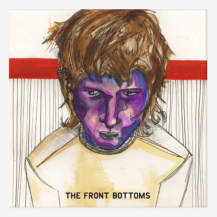 SIGNED The Front Bottoms - The Front Bottoms Self Titled Ecomix Recycled Vinyl Record LP