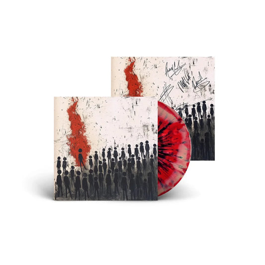SIGNED Three Days Grace - Alienation Multi-Color Splatter Vinyl Record LP