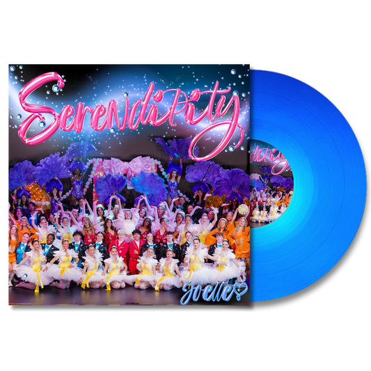 SIGNED JoJo Siwa - Serendipity Blue Vinyl Record LP