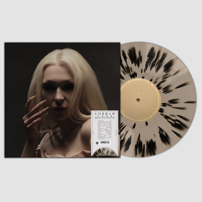 Cobrah - Torn Beige and Black Splatter Vinyl Record LP