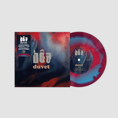 bôa - Duvet  "Red and Blue Smash" 7" Vinyl